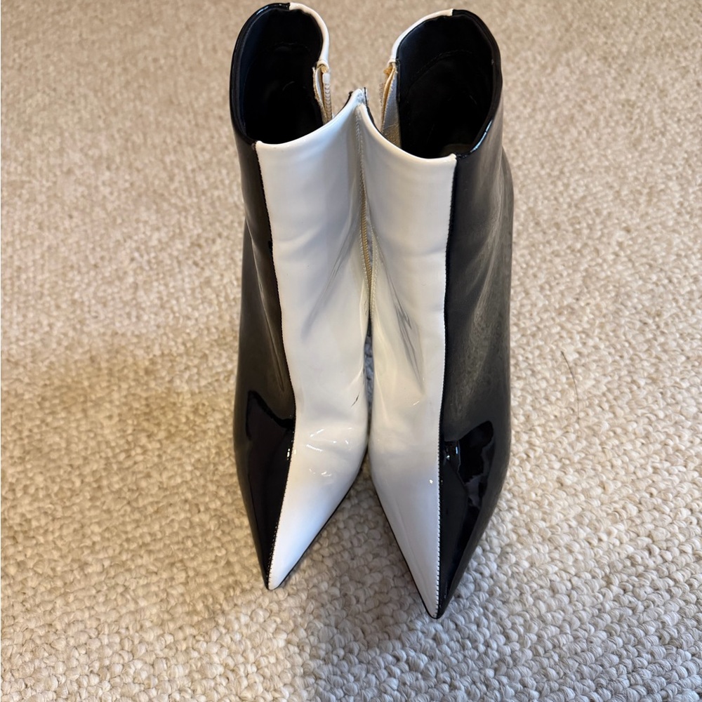 Steve Madden Two-Tone Ankle Booties